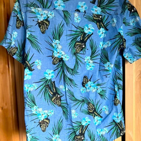 Star Wars Ss button up Chewbacca SZ small - Picture 5 of 6